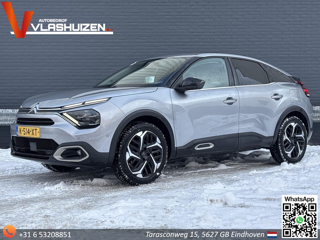 Citroën C4 - 1.2 Puretech Business Plus | € 8.900 NETTO | Leder | Climate | Cruise | Navi | Stoelverwar - AutoWereld.nl