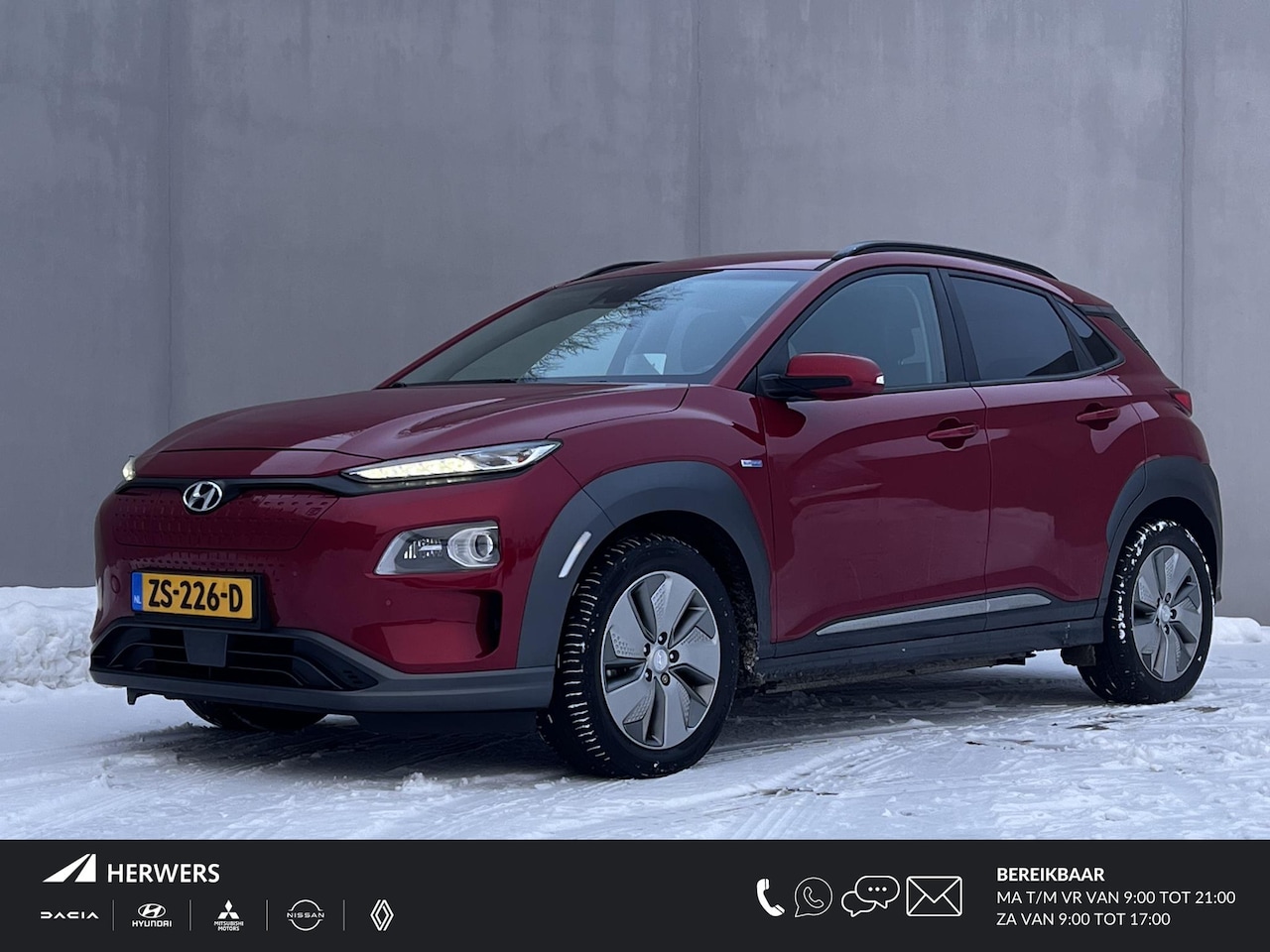 Hyundai Kona Electric - EV Premium 64 kWh Automaat / NL auto / Accu SoH 100% / Batterijgarantie 8 jaar 160.000 km - AutoWereld.nl