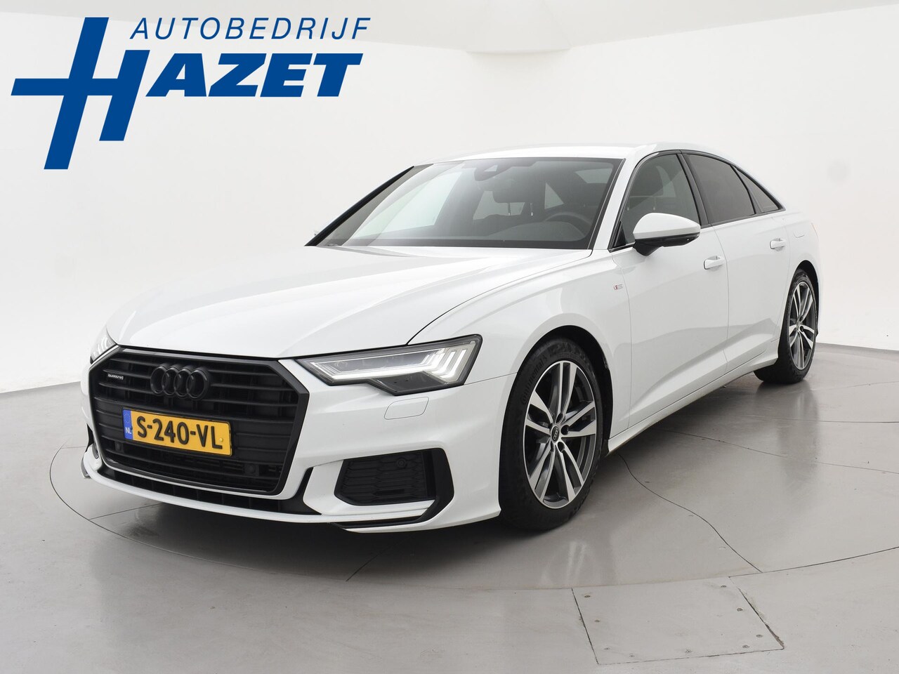 Audi A6 Limousine - 50 TFSIe 299 PK PLUG-IN QUATTRO 2X-LINE ORIG. NL + BANG & OLUFSEN | MEMORY | 19 INCH | VIR - AutoWereld.nl