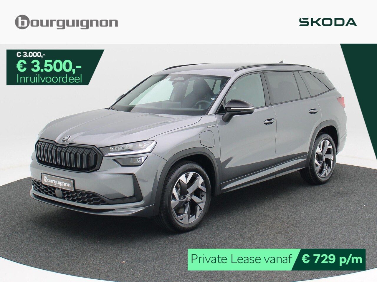 Skoda Kodiaq - Sportline Business 1.5 TSI PHEV 204PK | Trekhaak | Stoelverwarming | Matrix LED | Adaptive - AutoWereld.nl