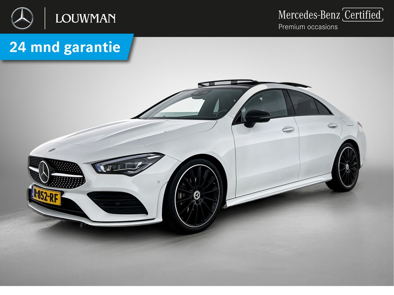 Mercedes-Benz CLA-Klasse - 180 AMG Line AMG Line | Night Pakket | Panoramadak | Sfeerverlichting | 19 Inch AMG velgen - AutoWereld.nl