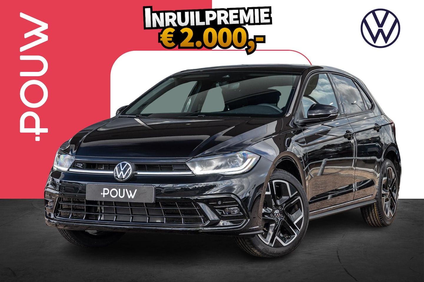 Volkswagen Polo - 1.0 TSI 95pk R-Line Edition | Achteruitrijcamera | 17" Velgen - AutoWereld.nl