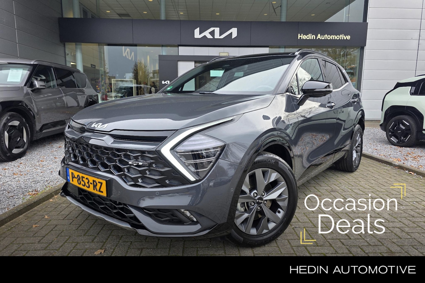 Kia Sportage - 1.6 T-GDi Hybrid GT-PlusLine | Elektrische voorstoelen | 360 camera | Elektrische achterkl - AutoWereld.nl