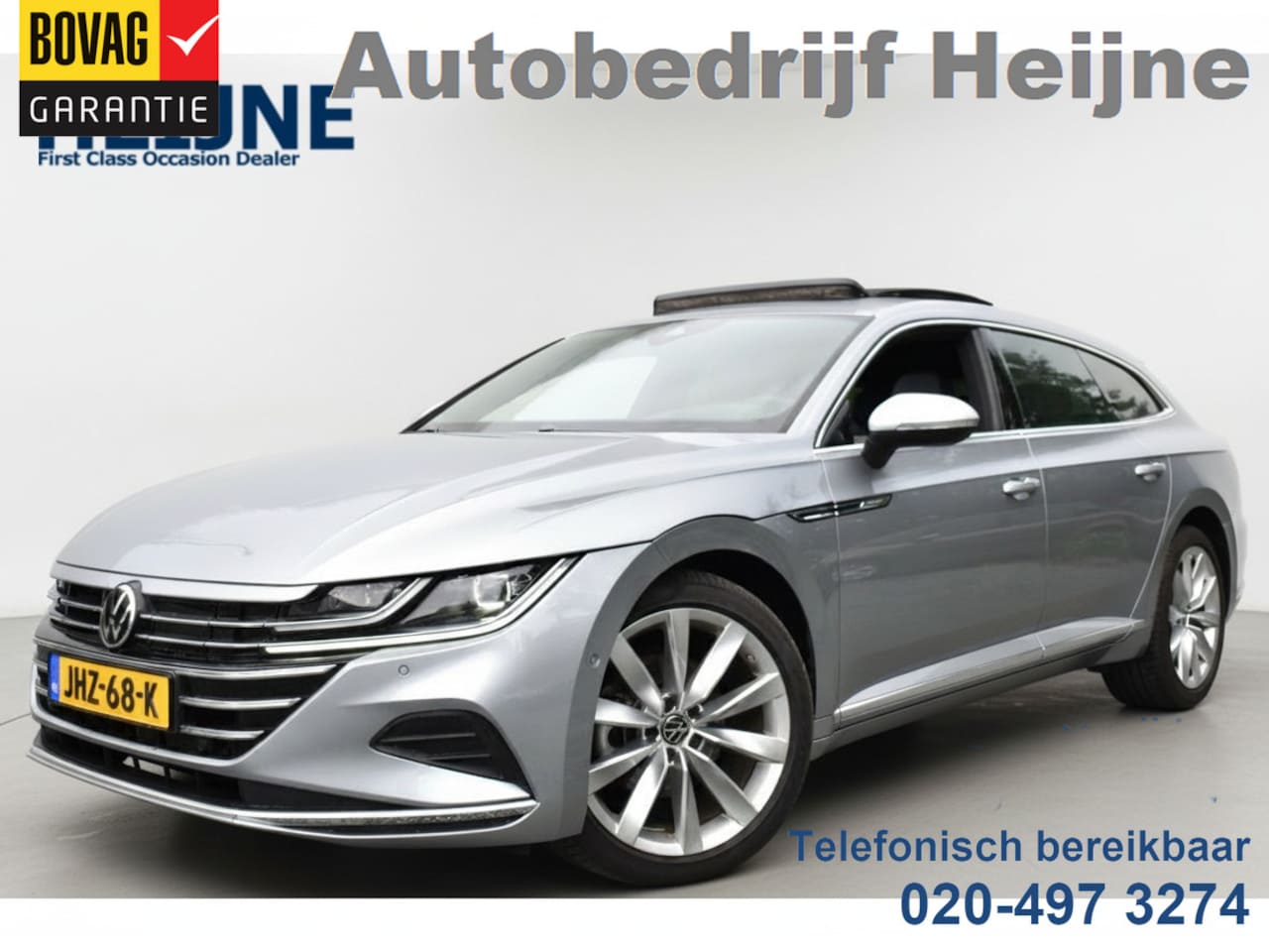 Volkswagen Arteon Shooting Brake - eHYBRID 218PK DSG ELEGANCE BUSINESS+ LEDER/VIRTUAL/PANORAMADAK - AutoWereld.nl