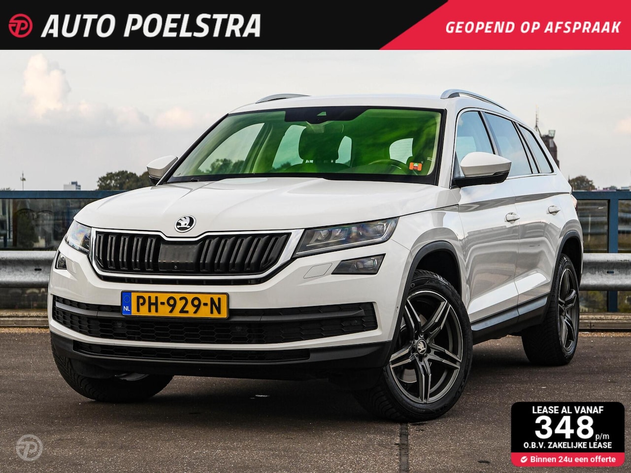 Skoda Kodiaq - 2.0 TDI 190 PK DSG 4x4 Style Business Trekhaak LED ACC Rondomzicht Camera Keyless Canton A - AutoWereld.nl