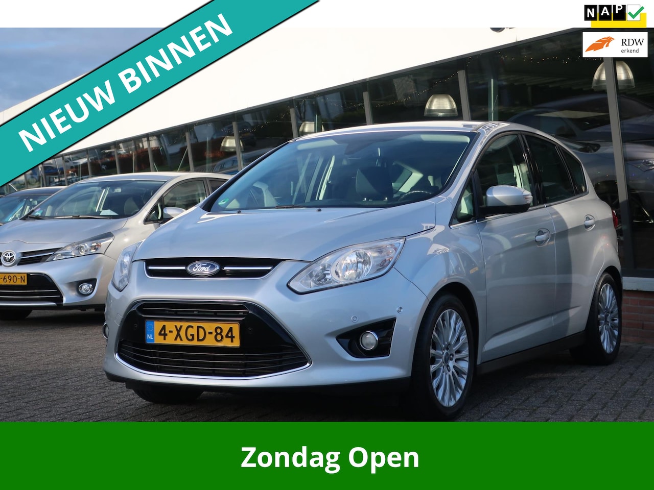 Ford C-Max - 1.6 EcoBoost Edition Plus 2e EIG_NAVI_CAM_PDC V+A_18-INCH. - AutoWereld.nl