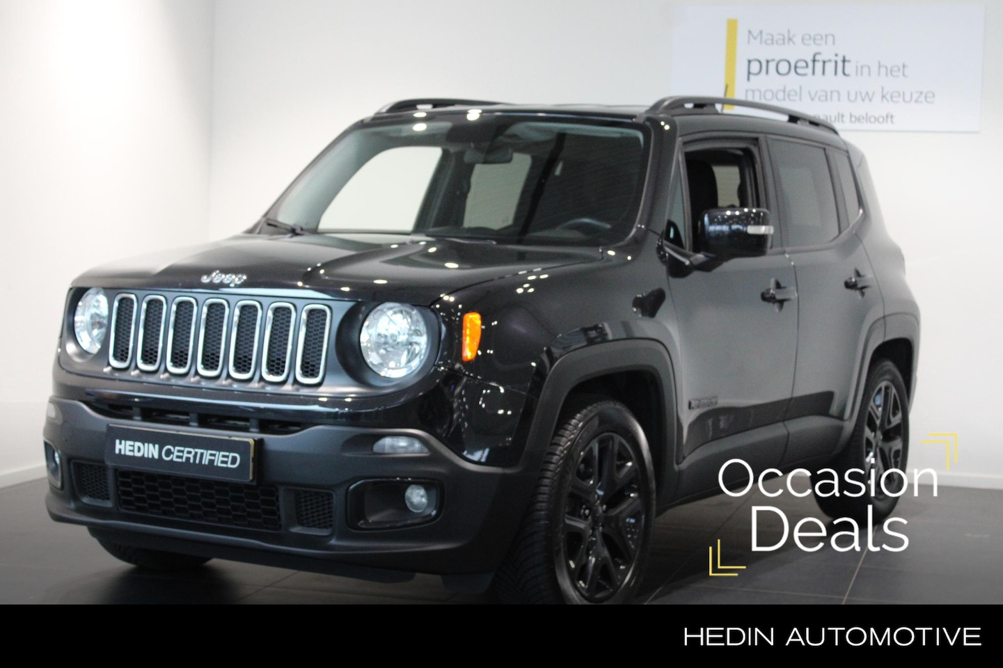 Jeep Renegade - 1.6 E-Torq Night Eagle II | Lichtmetalen velgen | Airco | Navigatie | - AutoWereld.nl