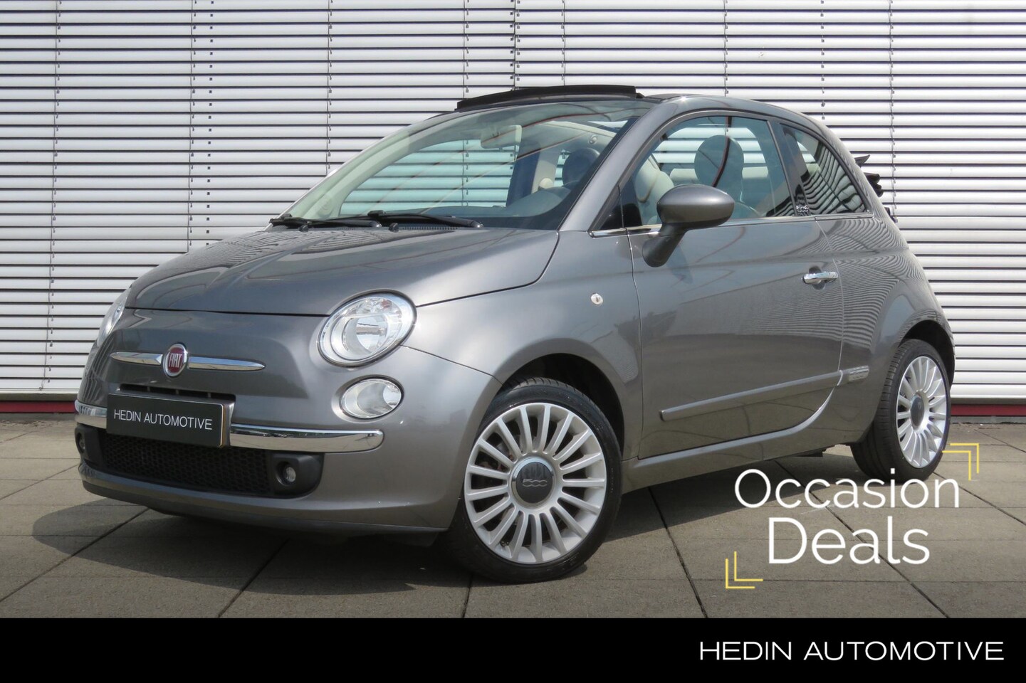 Fiat 500 C - TwinAir 85 Lounge | Open dak, grote glimlach - jouw Fiat 500 Cabrio wacht! | Bluetooth | - AutoWereld.nl