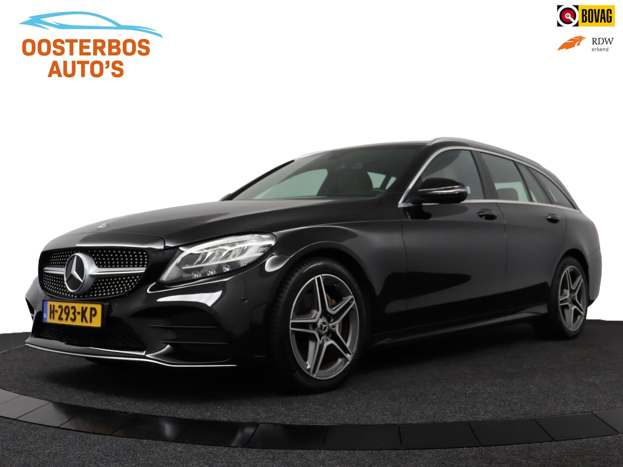 Mercedes-Benz C-klasse Estate - 200 Business Solution AMG Plus Upgrade Edition Trekhaak/Camera/Leder - AutoWereld.nl