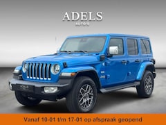 Jeep Wrangler Unlimited - 4xe 380 Sahara Camera Leder Keyless Alpine Dealer Onderhouden