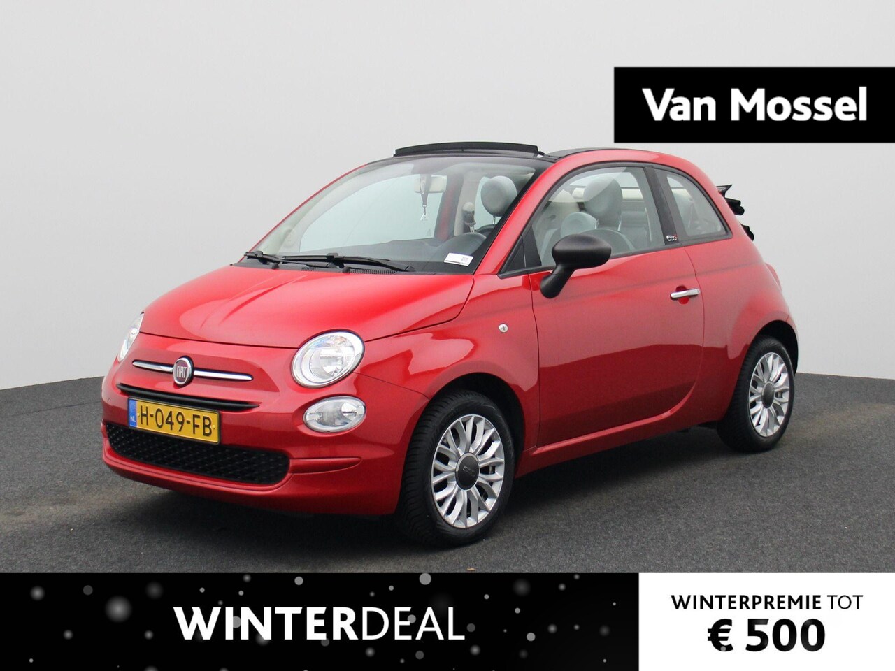 Fiat 500 C - 1.2 Young | Navigatie | Bluetooth Telefonie | Cruise Control | Airco | Lichtmetalen Velgen - AutoWereld.nl