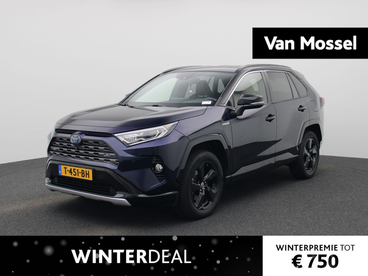 Toyota RAV4 - 2.5 Hybrid AWD Bi-Tone | HALF-LEDER | STOELVERWARMING | ACHTERUITRIJCAMERA | ELEKTRISCHE A - AutoWereld.nl