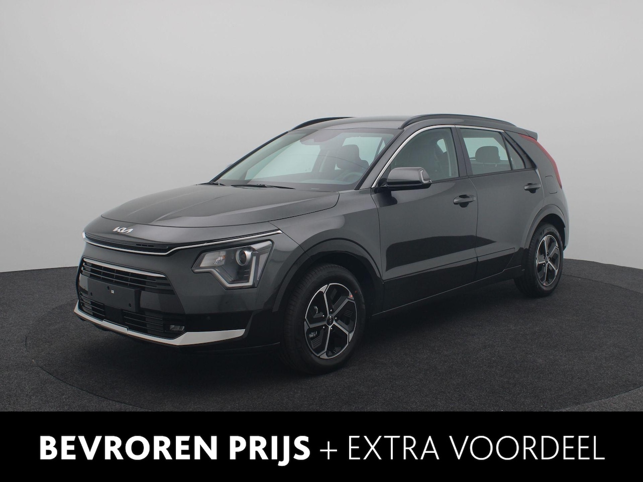 Kia Niro - 1.6 GDi Hybrid DynamicLine | Navi | Clima | Camera | Keyless | Adapt. Cruise | Nieuw | VOO - AutoWereld.nl