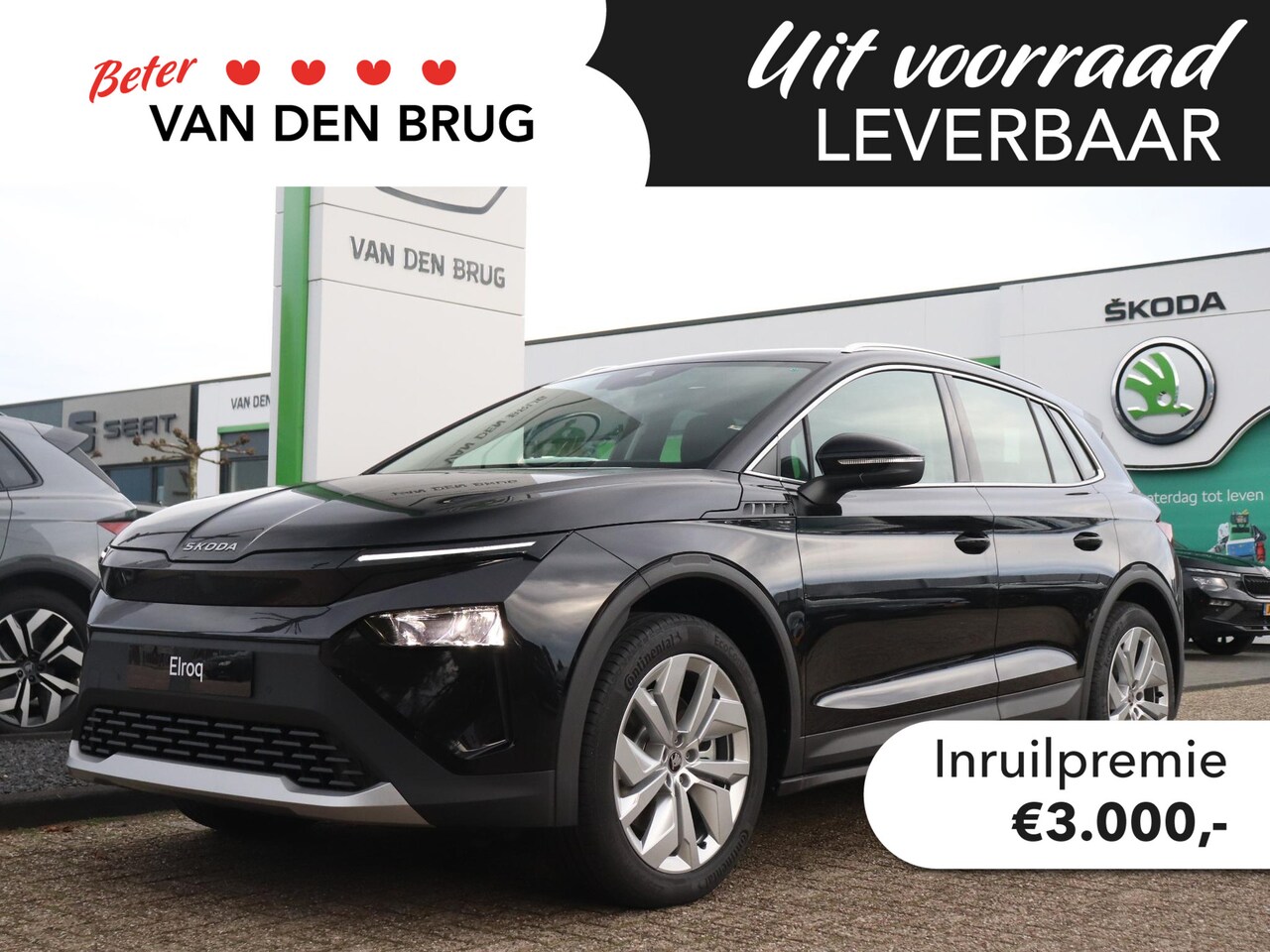 Skoda Elroq - 60 Business Edition - Tour | Private lease €497,- | Trekhaak | 20inch Vega | Camera | Stoe - AutoWereld.nl