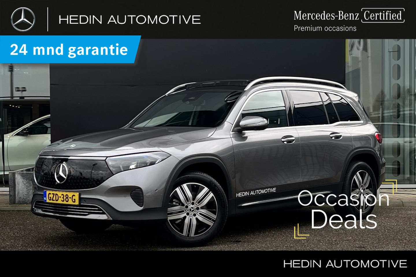 Mercedes-Benz EQB - EQB 250+ Luxury Line 7-Persoons | Parkeerpakket met 360°-camera | 18'' Lichtmetalen Wielen - AutoWereld.nl