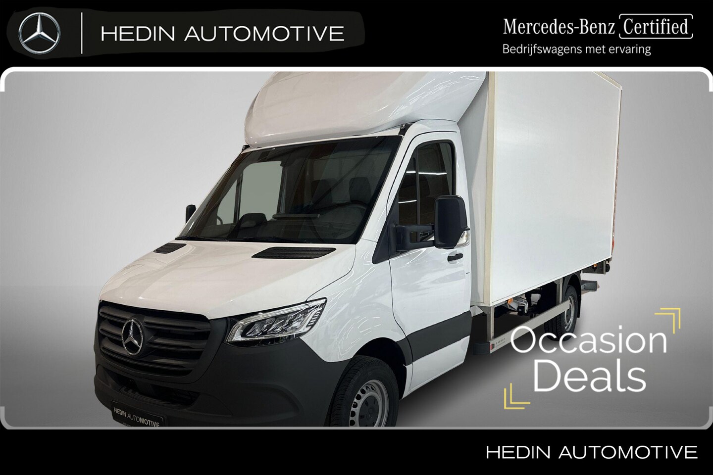 Mercedes-Benz Sprinter - 317 L3 Automaat RWD Pro Bakwagen | LED | Airco | Cruise Control | Zijwindassistent - AutoWereld.nl