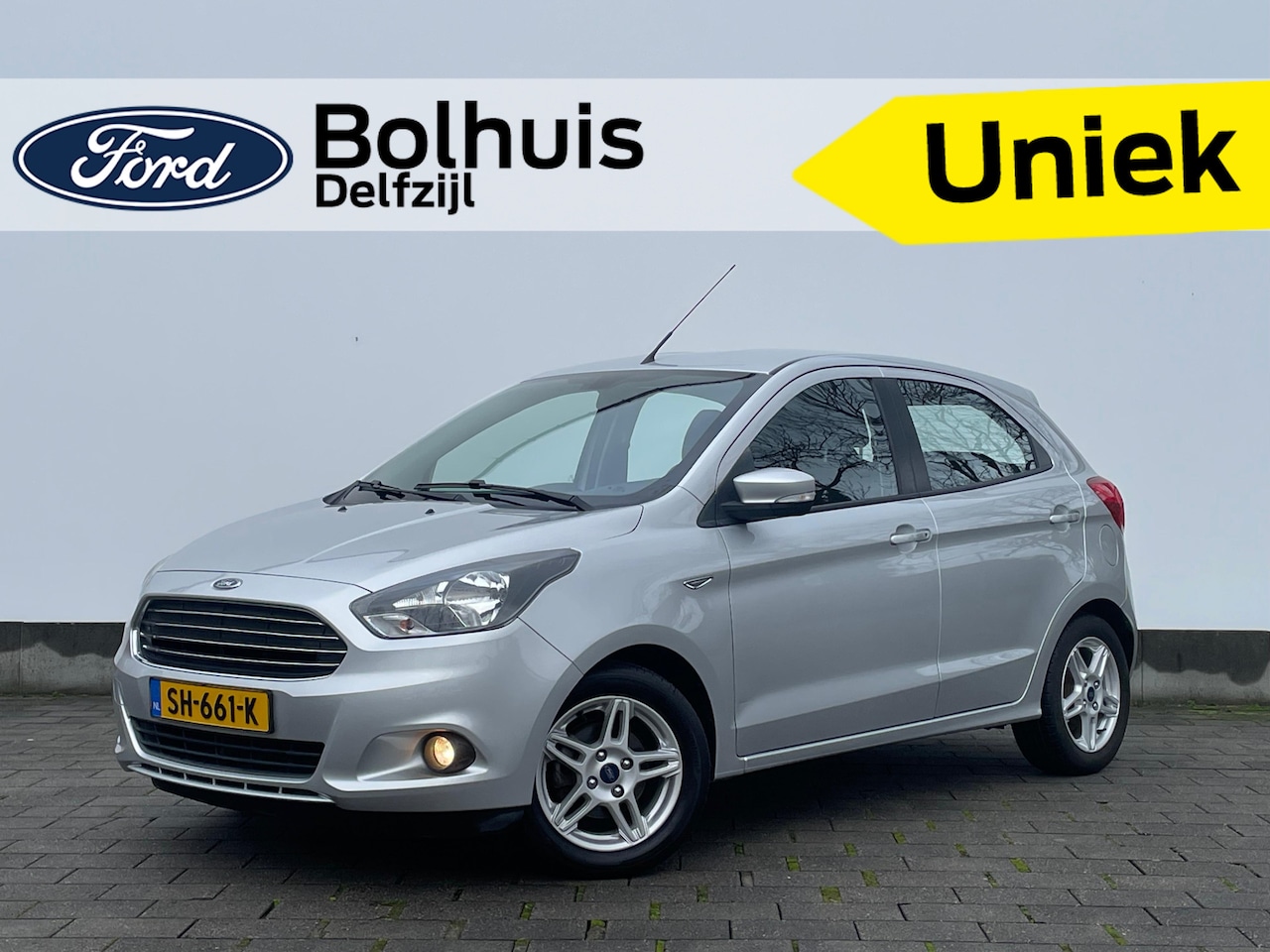 Ford Ka - 1.2 Trend Ultimate 100% dealer onderhouden | Cruise Control | Lichtmetaal | Parkeersensore - AutoWereld.nl