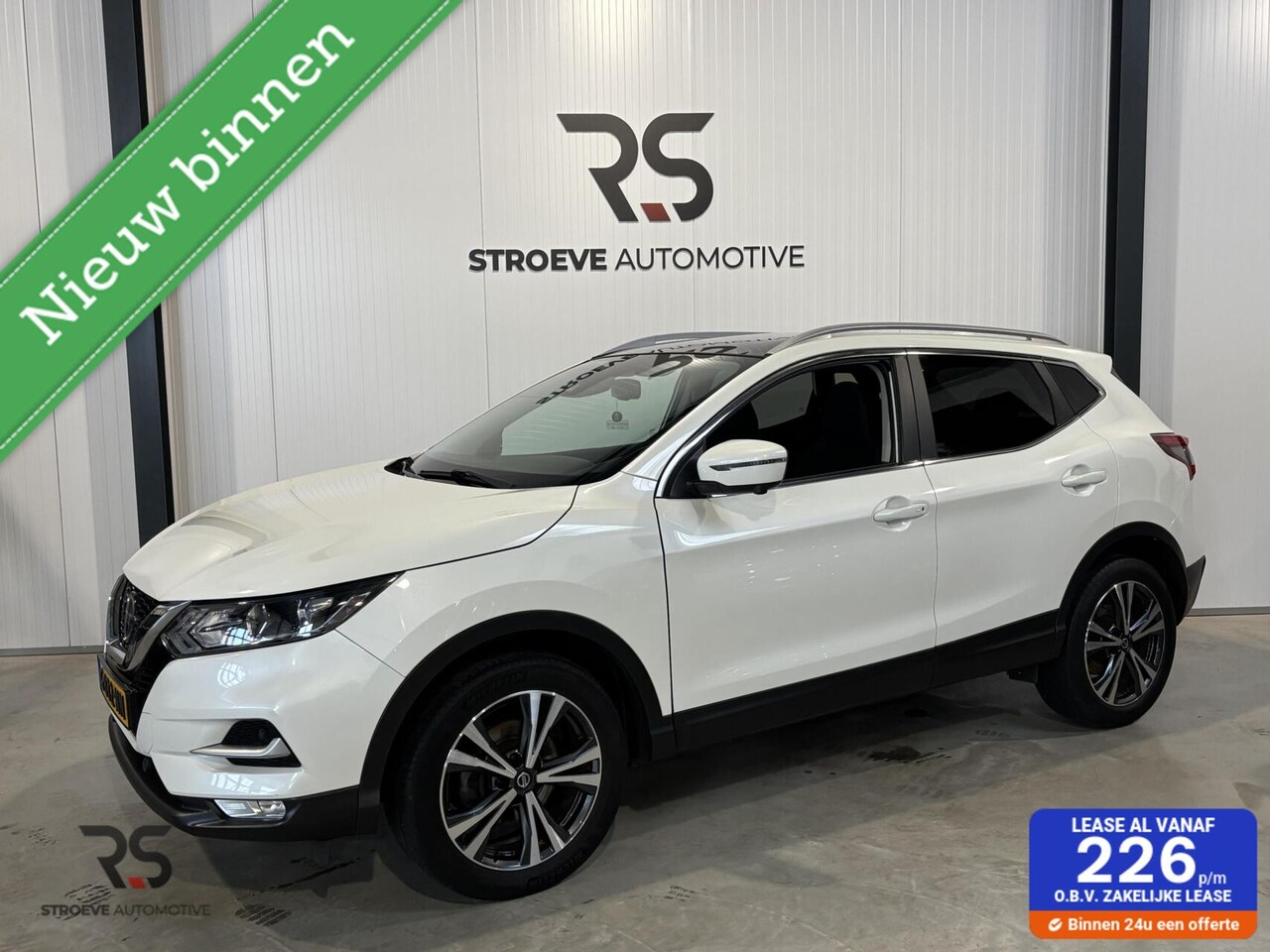 Nissan Qashqai - 1.3 DIG-T N-Connecta | Navi | 360 camera | PDC | Keyless | Cruise | Pano | Clima | DAB | T - AutoWereld.nl