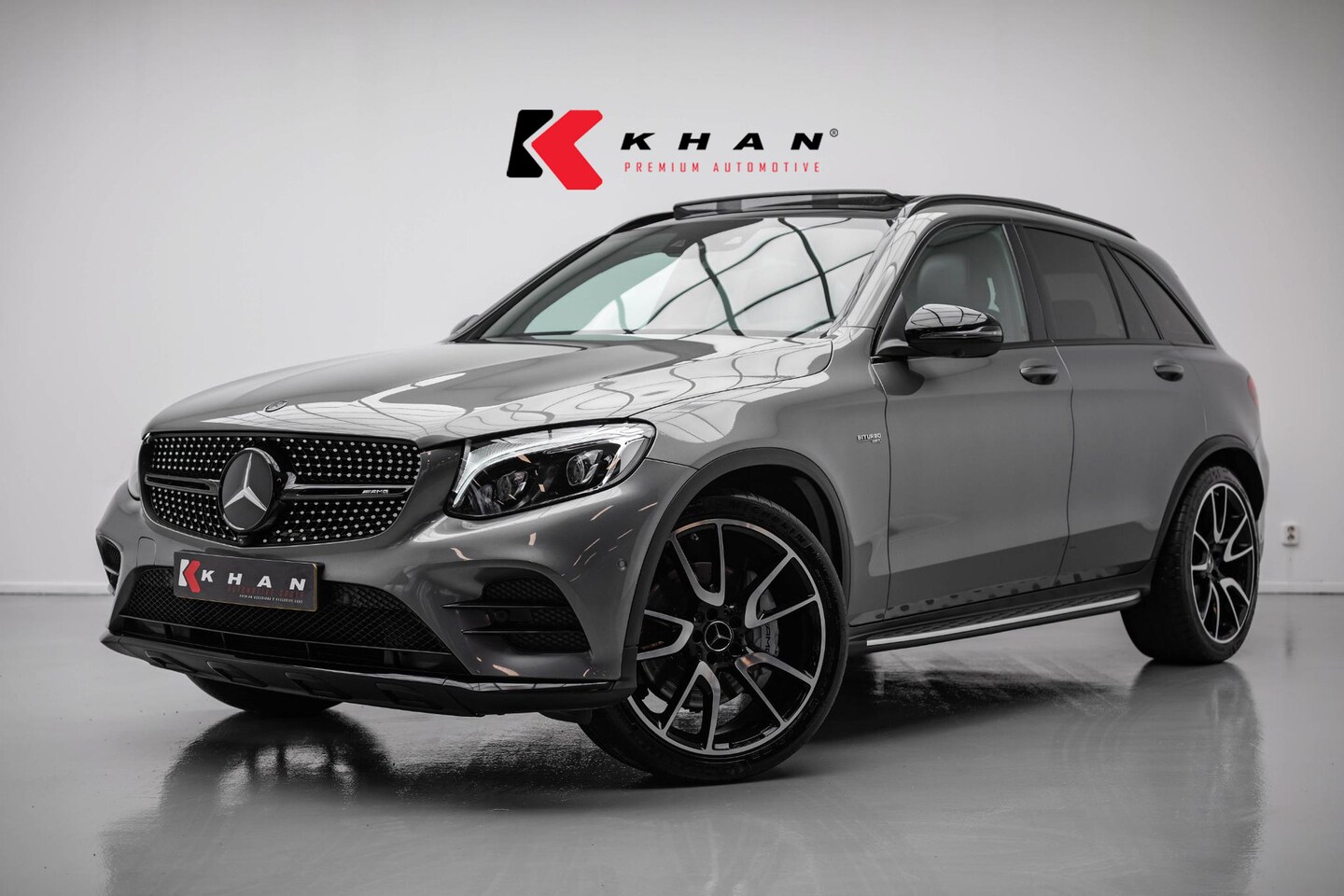 Mercedes-Benz GLC-klasse - AMG 43 4MATIC |BOMVOLL|Designo|Luchtvering|Burmeister|Trekhaak|ACC|HUD|360 Camera| - AutoWereld.nl
