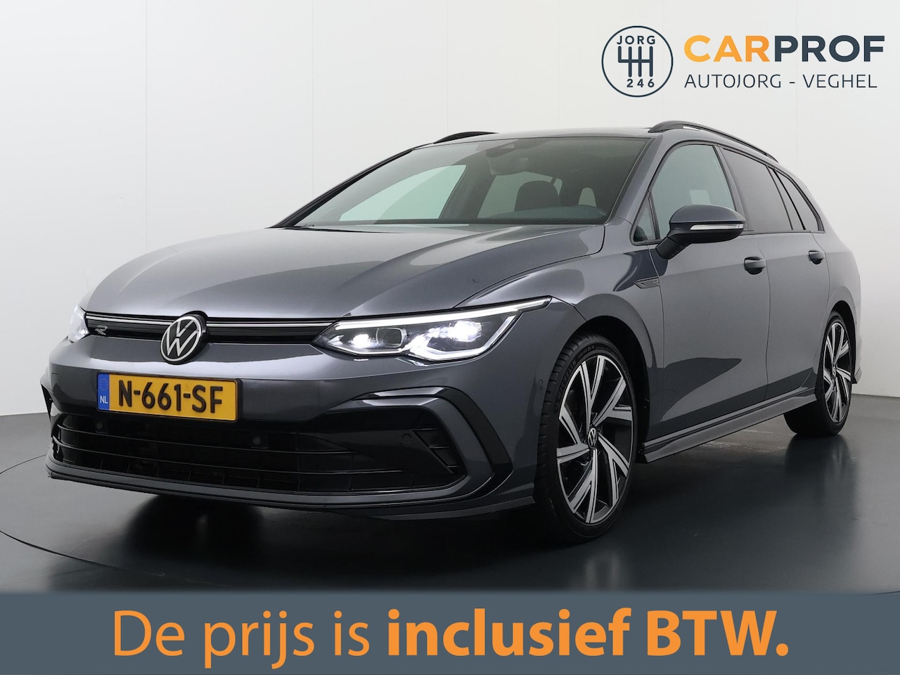 Volkswagen Golf Variant - 1.5 eTSI R-Line Trekhaak | Pano Dak | Camera | Navigatie | - AutoWereld.nl