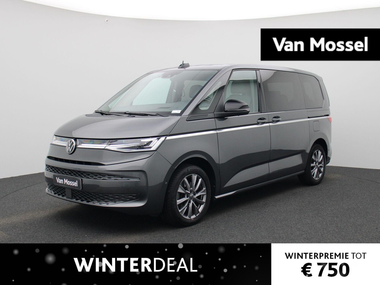 Volkswagen Multivan - 1.4 eHybrid L1H1 Style | Automaat | Lederen Bekleding | Stoelverwarming | Stoel Ventilatie - AutoWereld.nl