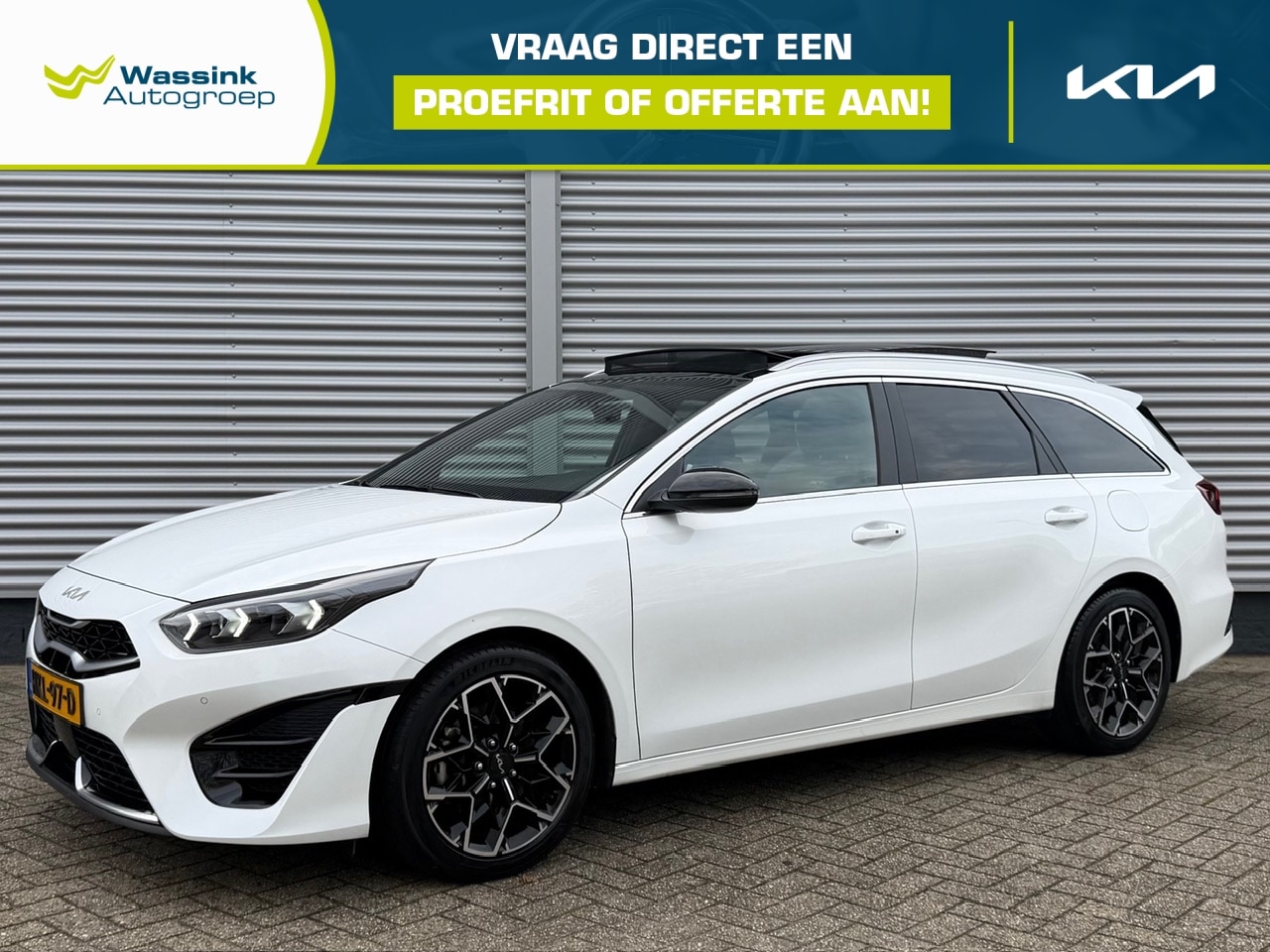 Kia Cee'd Sportswagon - Ceed Sw 1.5 T-GDi 140pk GT-PlusLine | Schuif/Kanteldak | Stoel/Stuurwielverwarming | JBL | - AutoWereld.nl