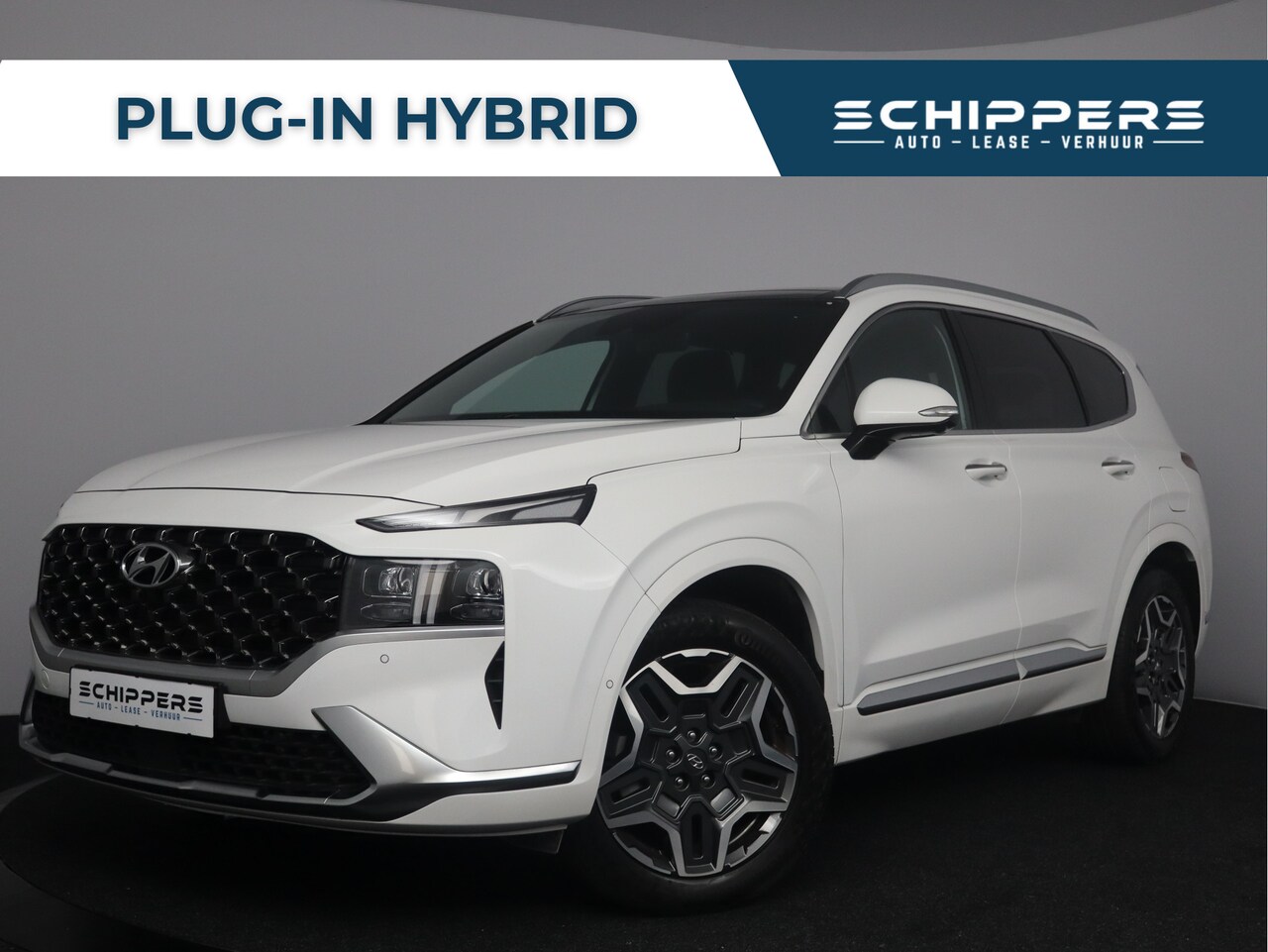 Hyundai Santa Fe - 1.6 T-GDI PHEV Premium Sky 7persoons 360° camera | achterbank verwarmd | Navigatie - AutoWereld.nl