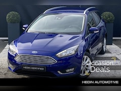 Ford Focus Wagon - 1.0 Titanium Automaat | Navigatie | Trekhaak afneembaar