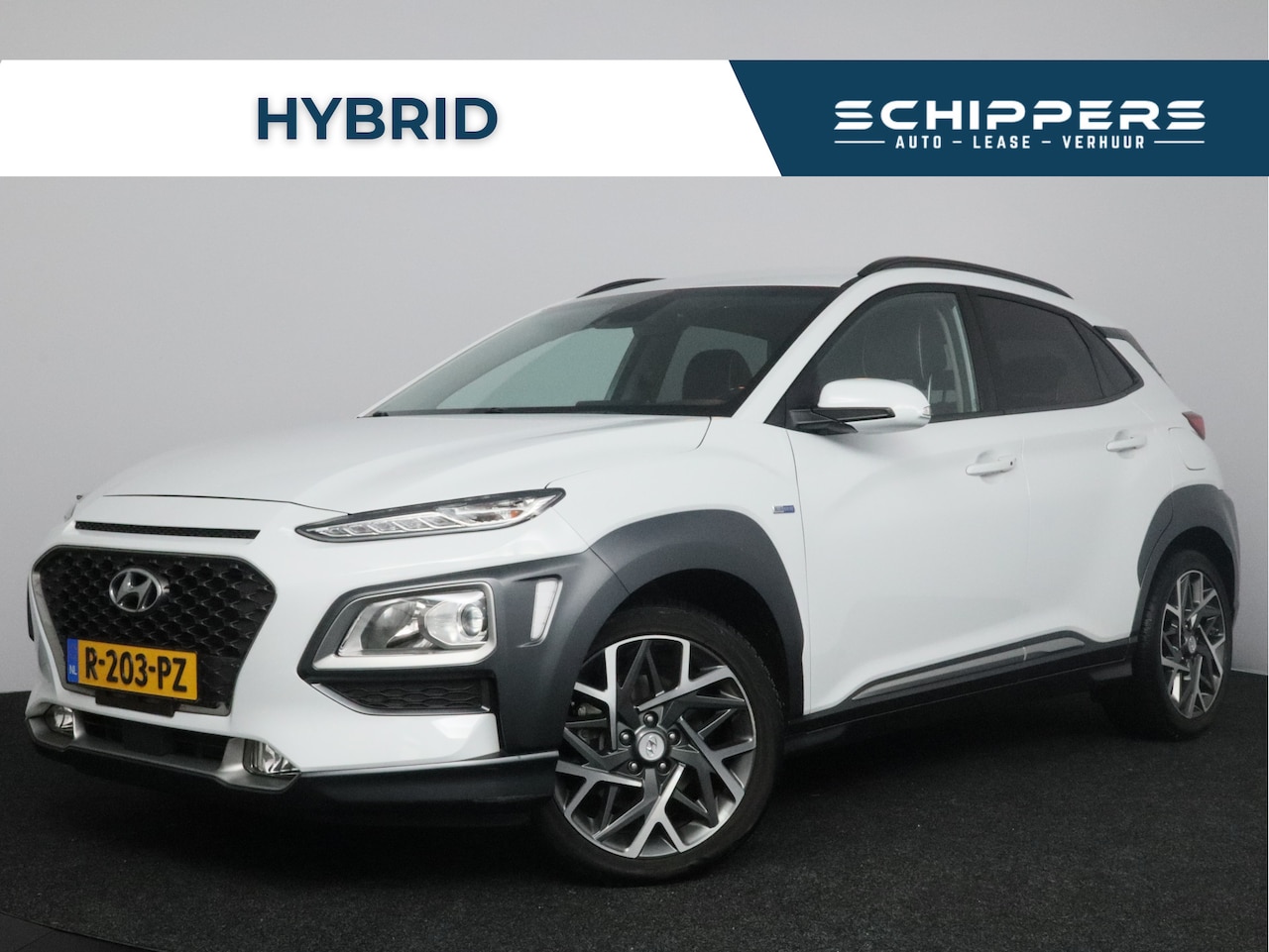 Hyundai Kona - 1.6 GDI HEV Fashion Navi | Camera | Trekhaak - AutoWereld.nl