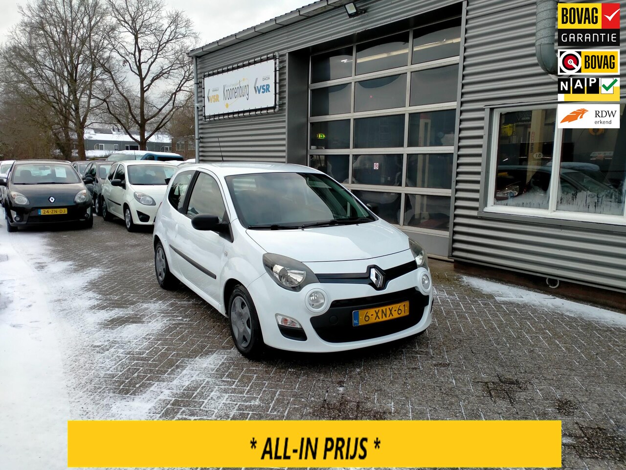 Renault Twingo - 1.2 16V Parisienne airco cruise controle ALLINPRIJS - AutoWereld.nl