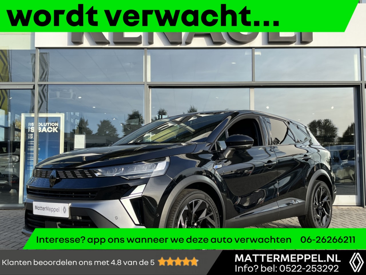 Renault Symbioz - 1.8 E-Tech full hybrid 160 esprit Alpine | Pack Light & Sound | Navigatie | Stuurverwarmin - AutoWereld.nl