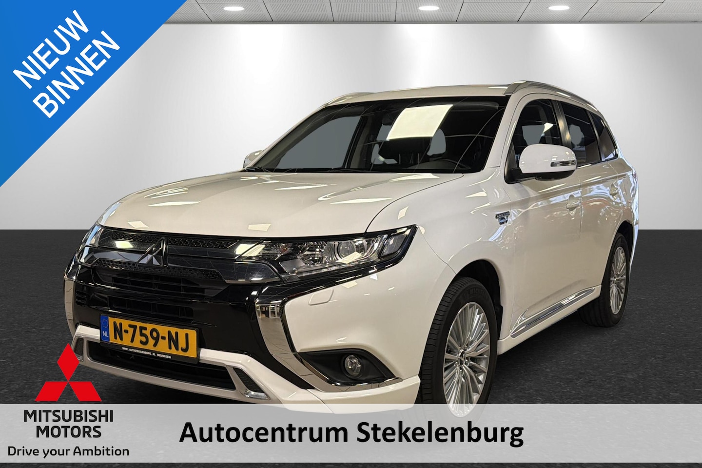 Mitsubishi Outlander - 2.4 PHEV Pure+ Trekhaak - AutoWereld.nl