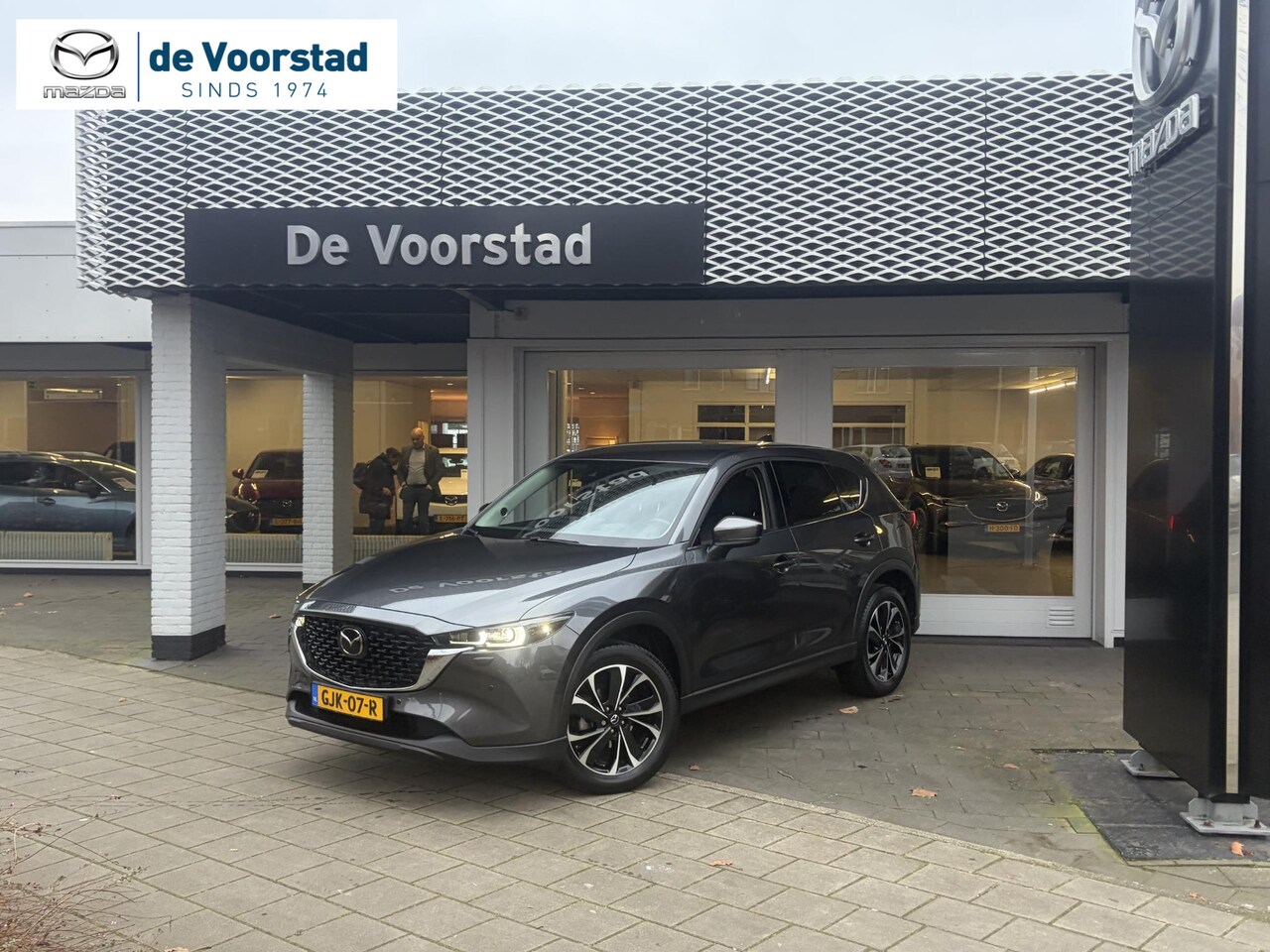 Mazda CX-5 - 2.0 e-SkyActiv-G M Hybrid 165 Exclusive-Line | Automaat | trekhaak | leder | Ned. auto | 1 - AutoWereld.nl