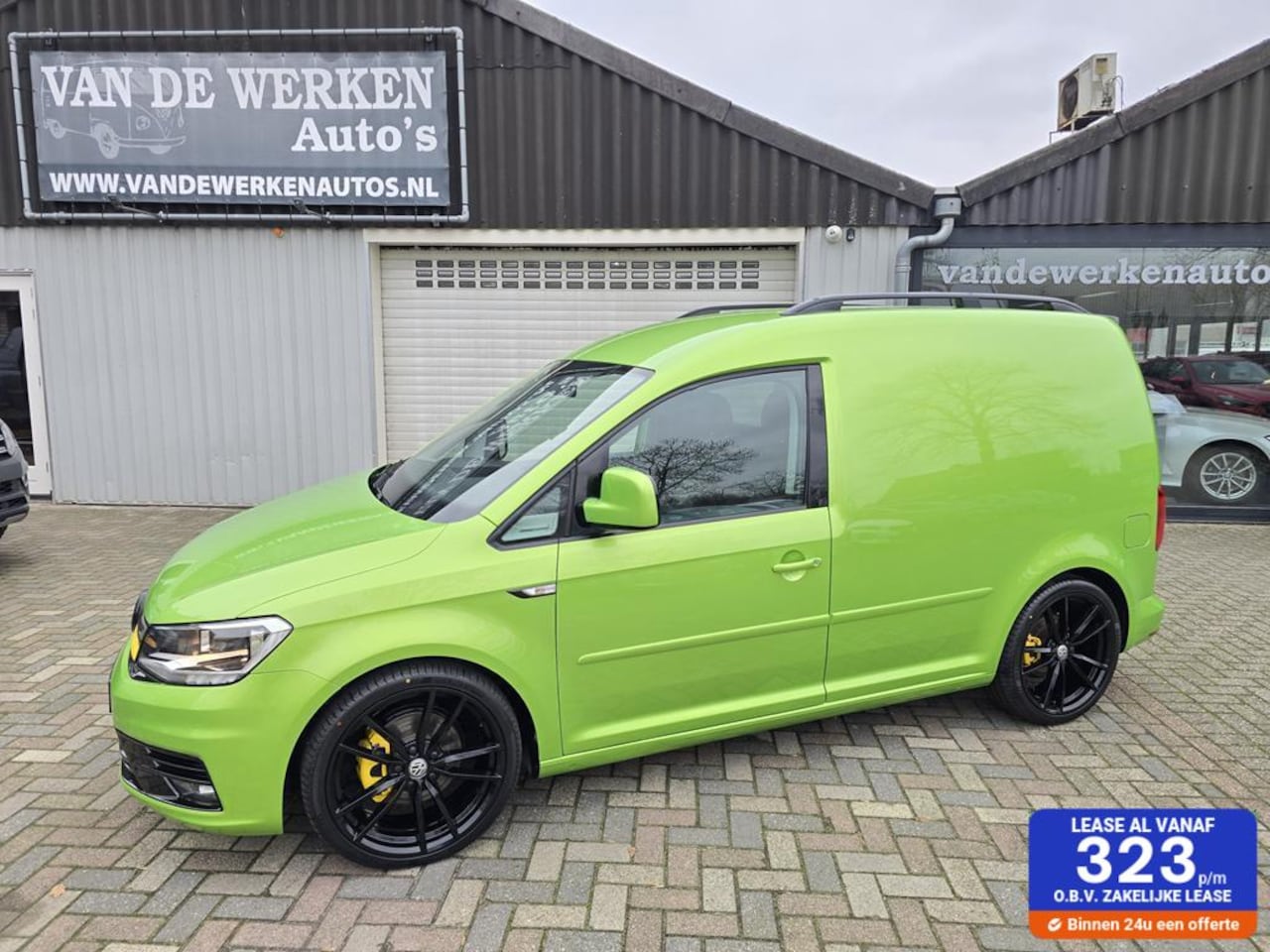 Volkswagen Caddy - Bestel 2.0 TDI L1H1 BMT R-Edition AUTOMAAT Airco|Cruise|Pdc|Unieke kleur|Nap!!! - AutoWereld.nl