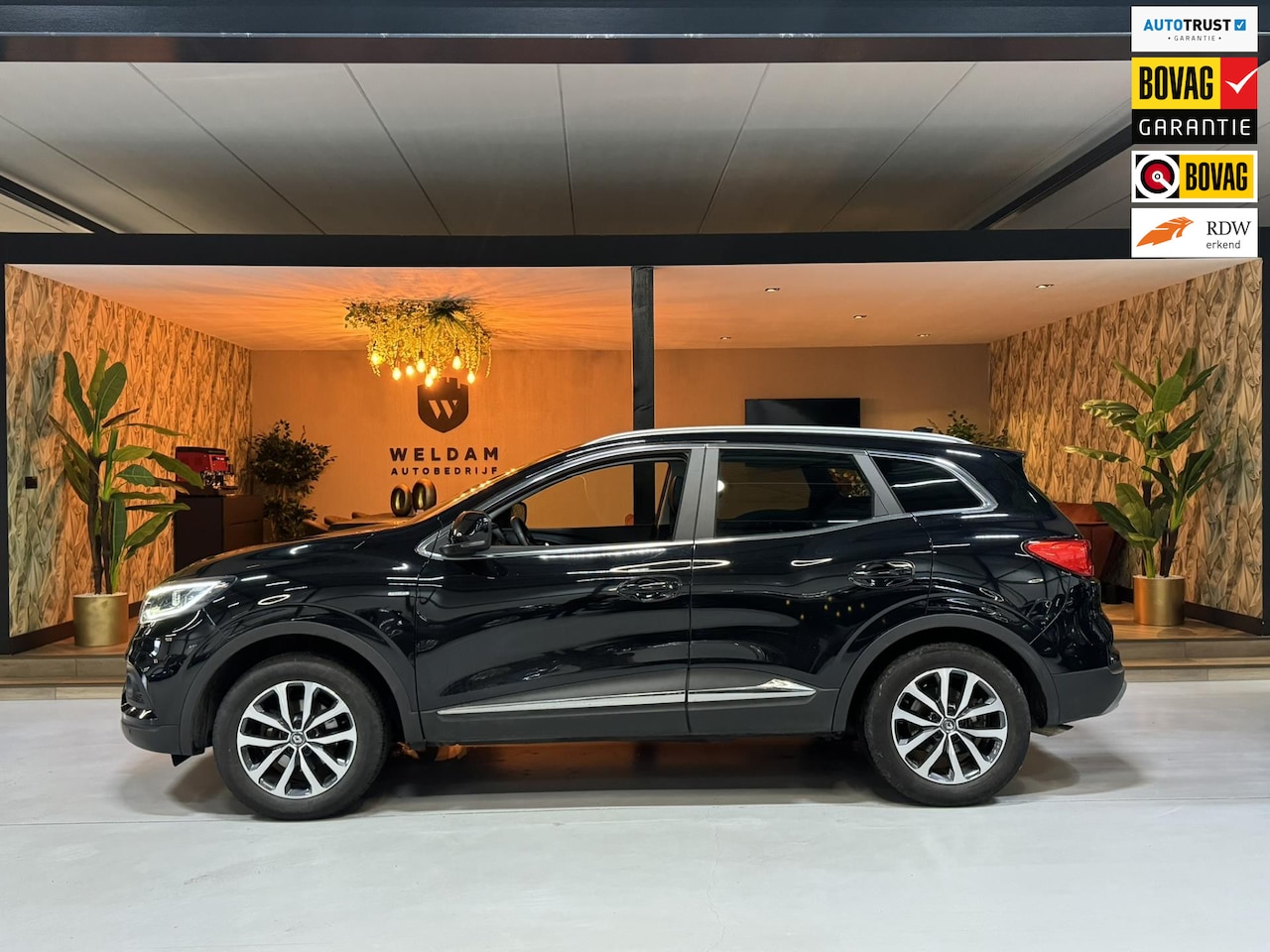 Renault Kadjar - 1.3 TCe Black Edition Garantie Afn. Trekhaak Pano StoelVW Cruise Navi Clima Led Rijklaar - AutoWereld.nl