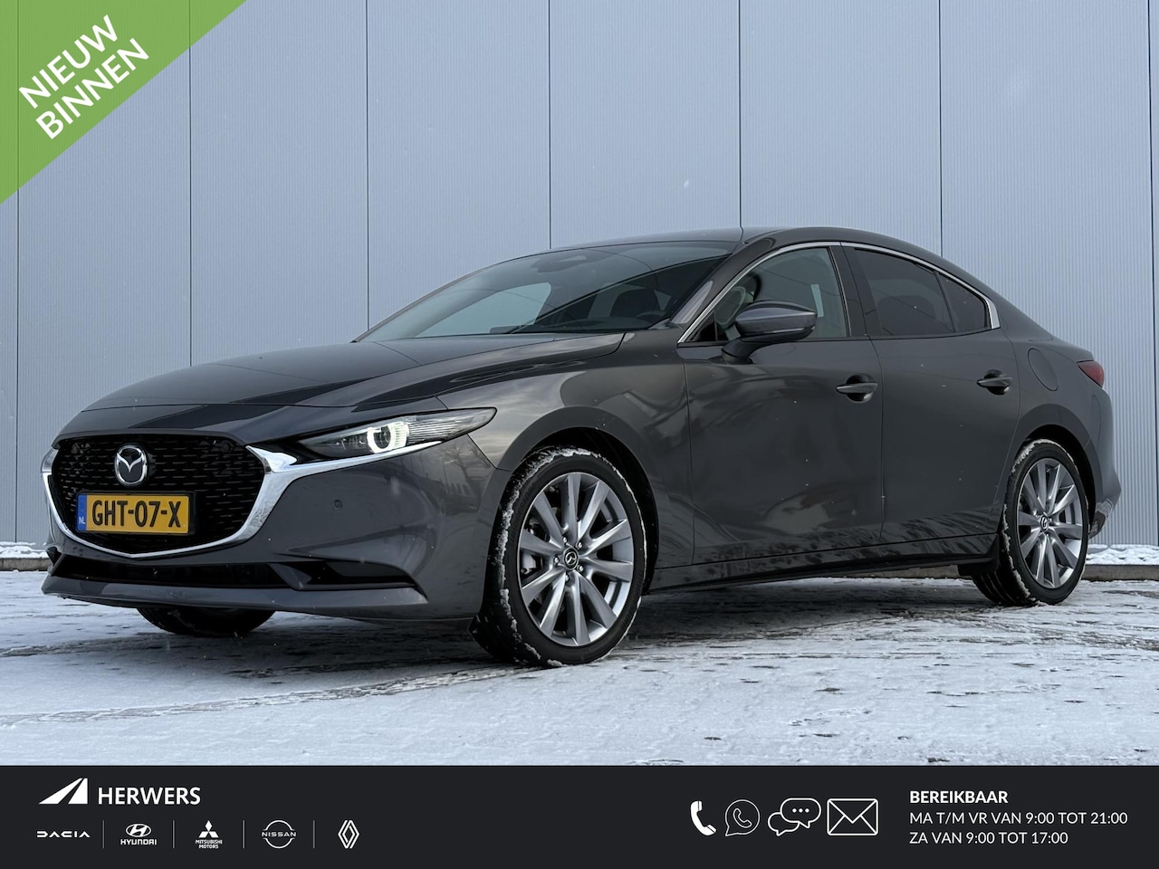 Mazda 3 - 2.0 e-SkyActiv-G M Hybrid 150 Exclusive-line / Trekhaak (1300 kg) / Stoel-stuurverwarming - AutoWereld.nl