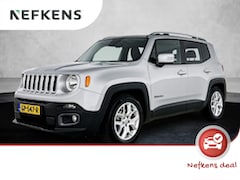 Jeep Renegade - 1.4 Limited 140pk | 1ste Eigenaar | Trekhaak | Navigatie | Climate Control | Cruise Contro