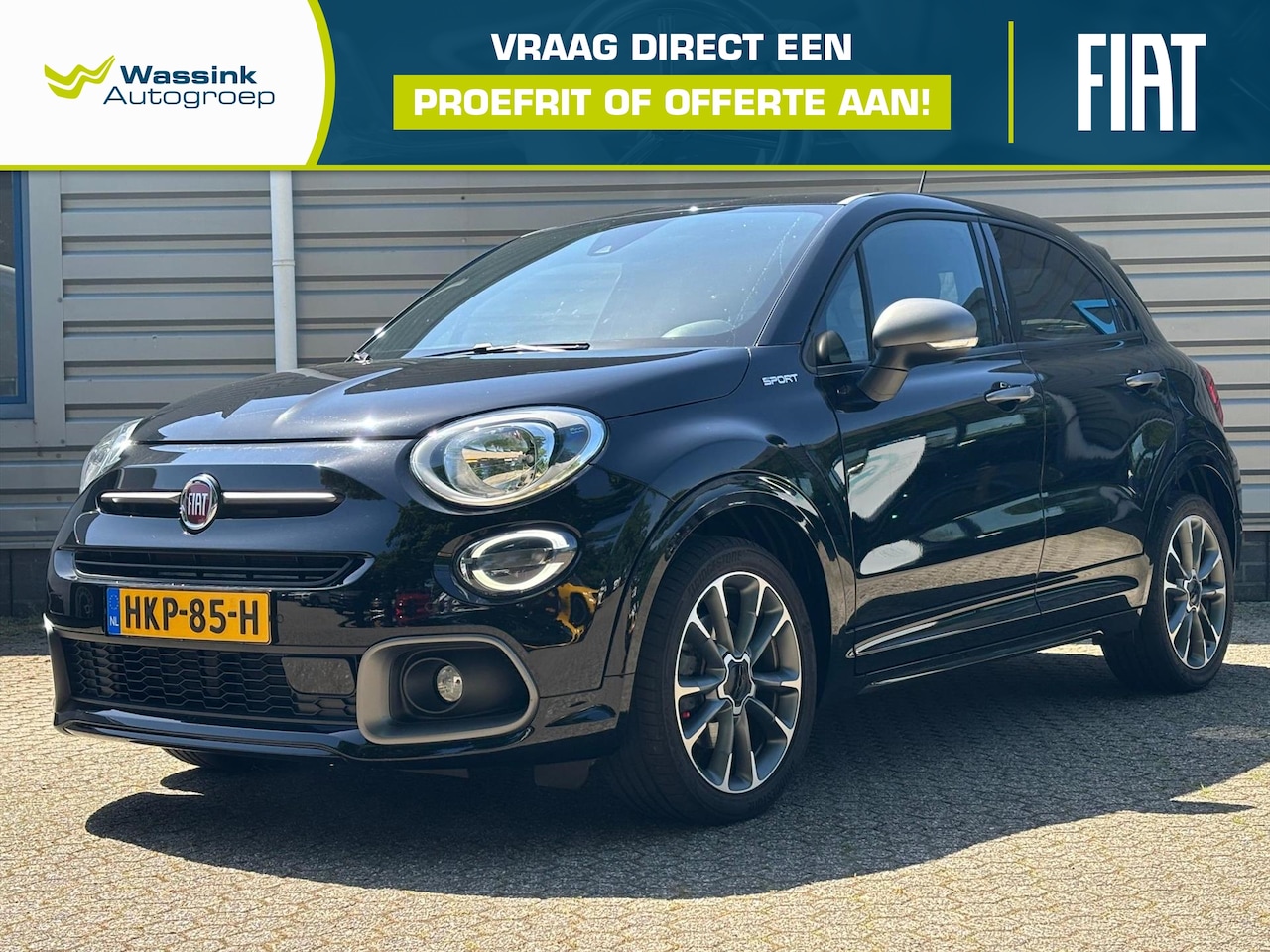Fiat 500 X - 1.3 FireFly Turbo 150pk Automaat Sport | Carplay | Navi | Camera | - AutoWereld.nl