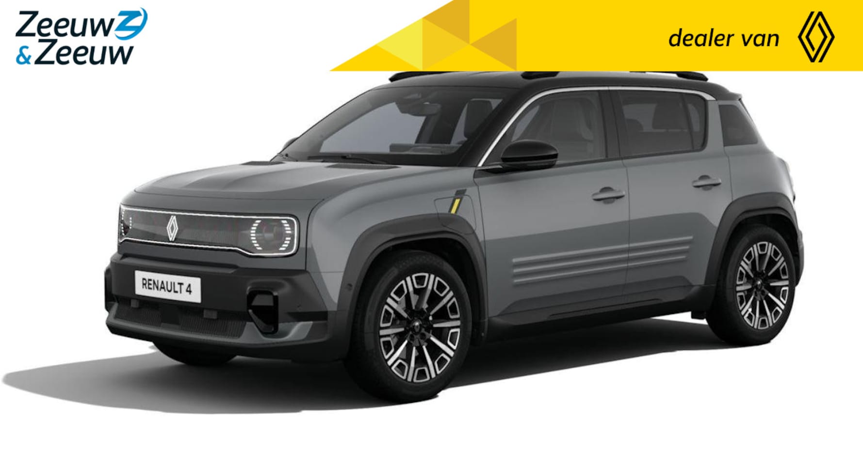 Renault 4 - Iconic Comfort Range | Profiteer nu van €2500,- Zeeuw & Zeeuw voorraadkorting | NU met GRA - AutoWereld.nl
