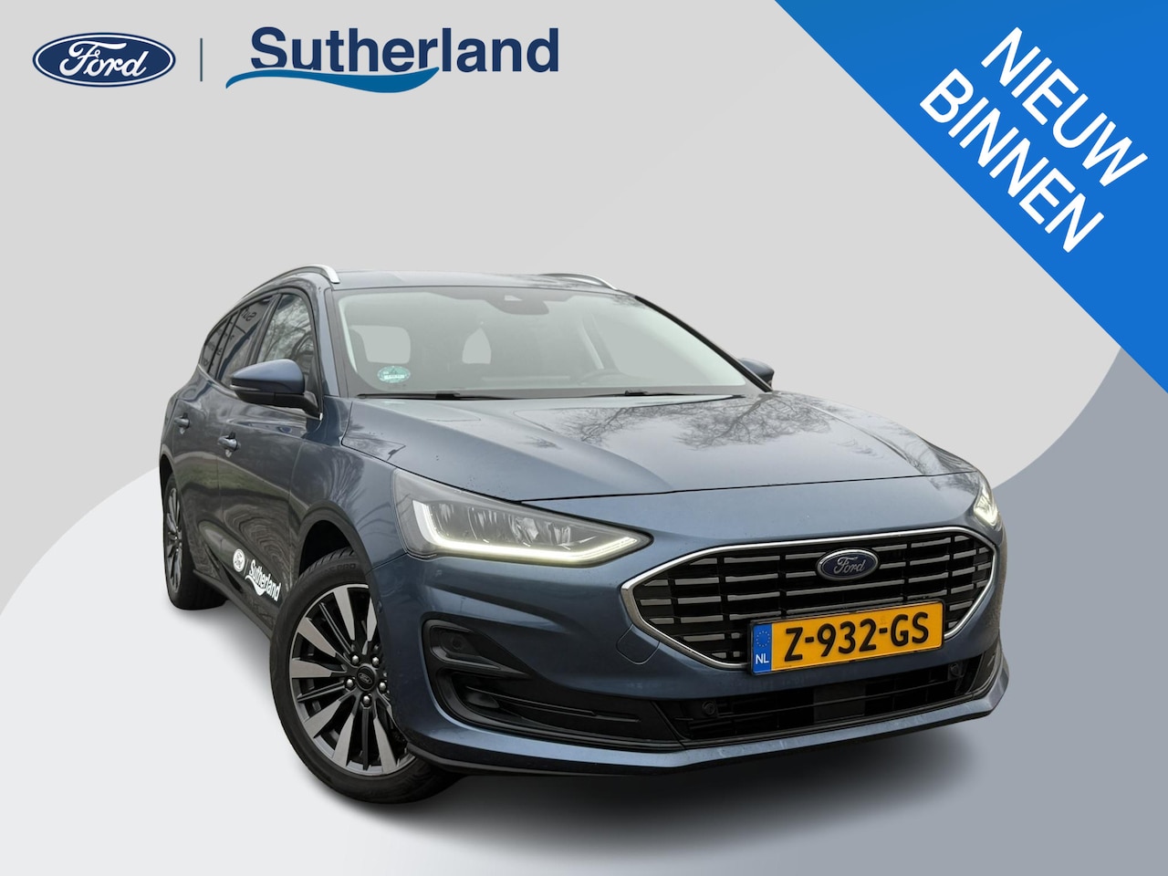 Ford Focus Wagon - 1.0 EcoBoost Hybrid Titanium X 125pk AGR Stoelen | 17 inch velgen | Winterpack | SYNC 4 | - AutoWereld.nl