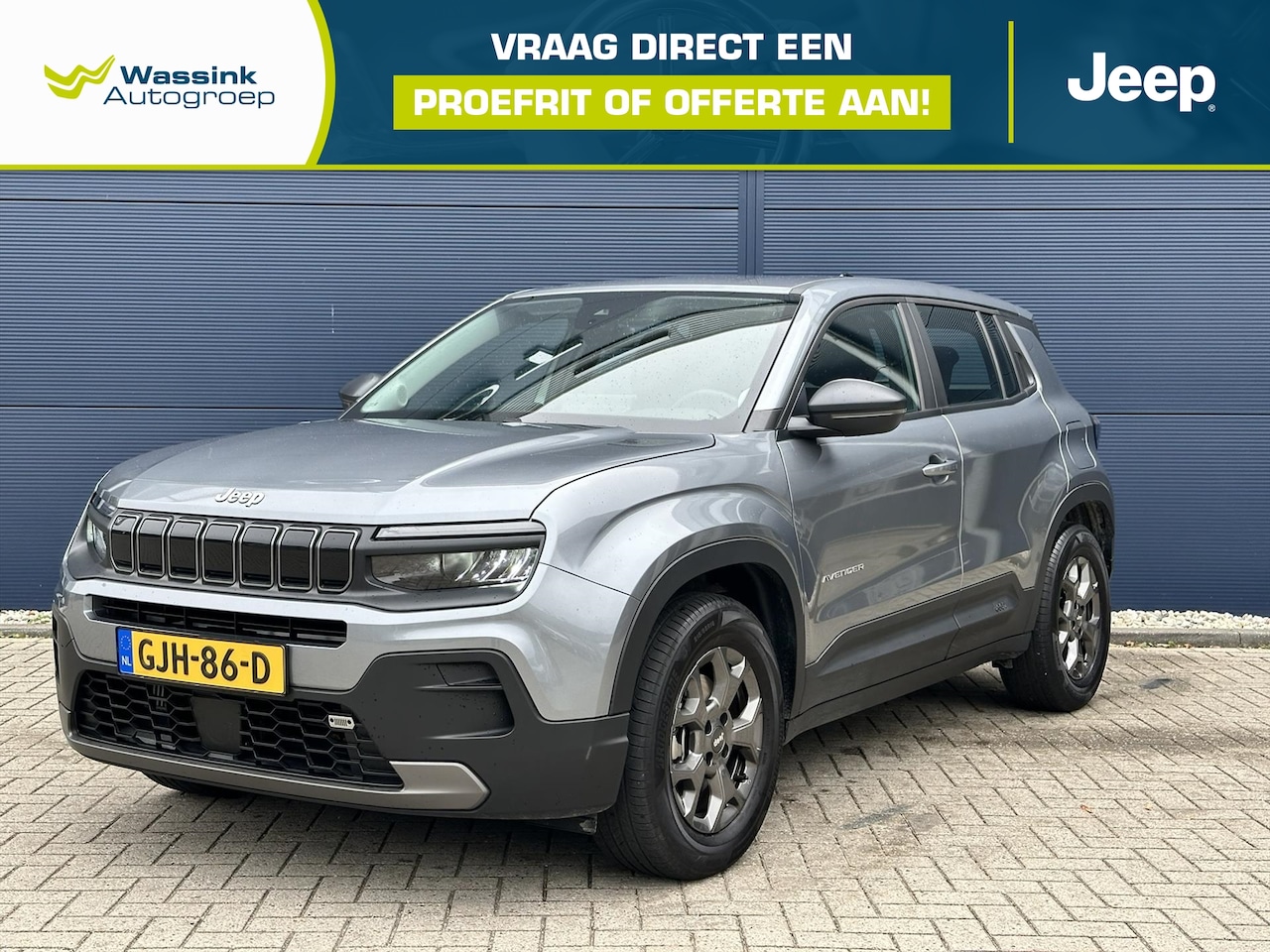 Jeep Avenger - 1.2T e-Hybrid 100pk Aut Longitude Trekhaak 1100KG | Stoelverwarming | Dealer Onderhouden | - AutoWereld.nl