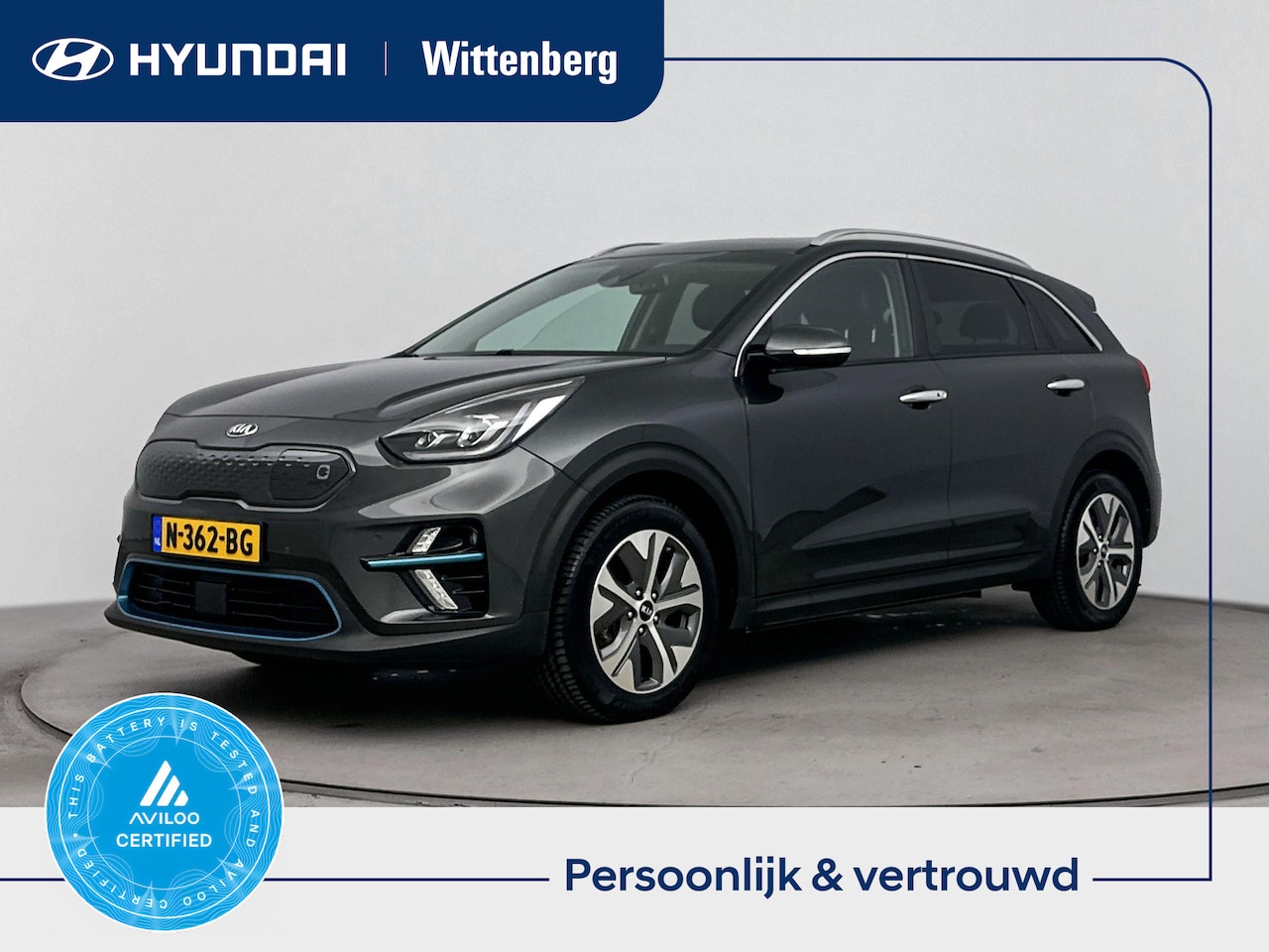 Kia e-Niro - DynamicPlusLine 64 kWh | Parkeer sensoren voor + achter | Warmtepomp |Achteruit rij camera - AutoWereld.nl