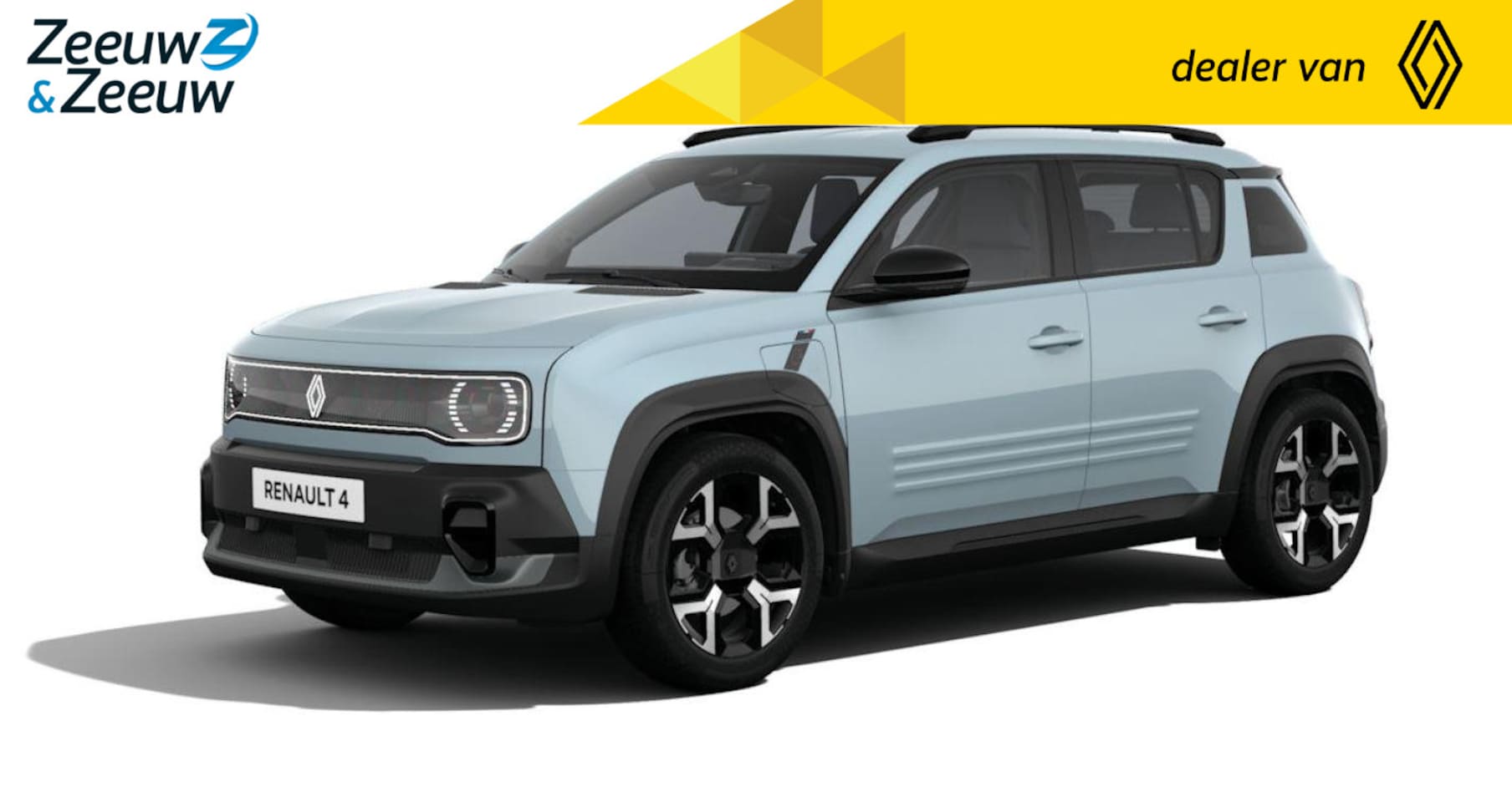 Renault 4 - Techno comfort range | NU met €4500,- Zeeuw & Zeeuw voorraadkorting en GRATIS 5 jaar fabri - AutoWereld.nl
