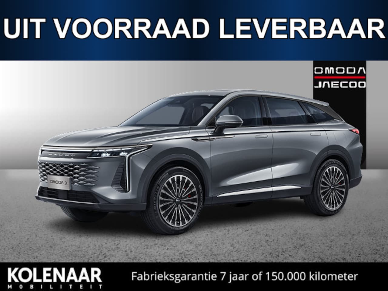 Omoda 9 - SHS Premium 537pk /Uit voorraad leverbaar/7 jaar garantie/Adaptive cruise/Leder/Pano dak/H - AutoWereld.nl