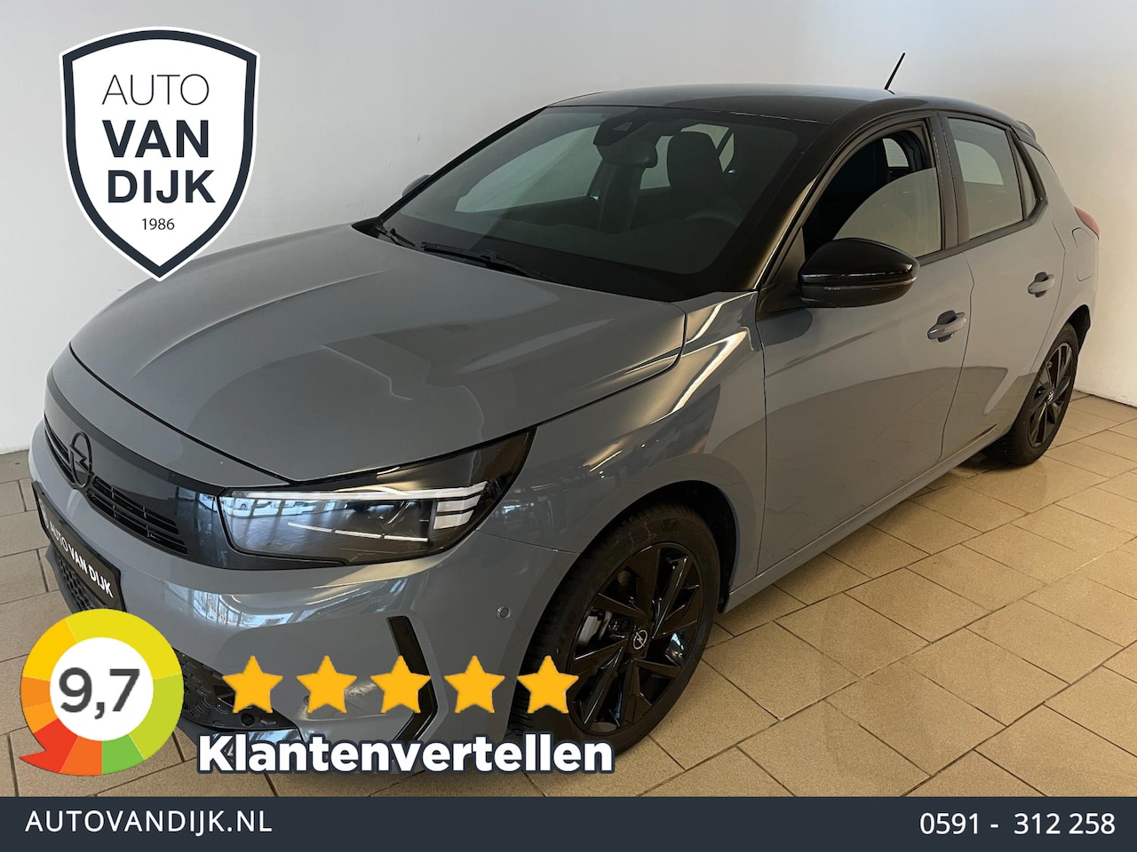 Opel Corsa - 1.2 Turbo Hybrid GS AUTOMAAT AIRCO NAVI CRUISE BLUETOOTH APPLE CARPLAY ELEK RAMEN CENT VER - AutoWereld.nl