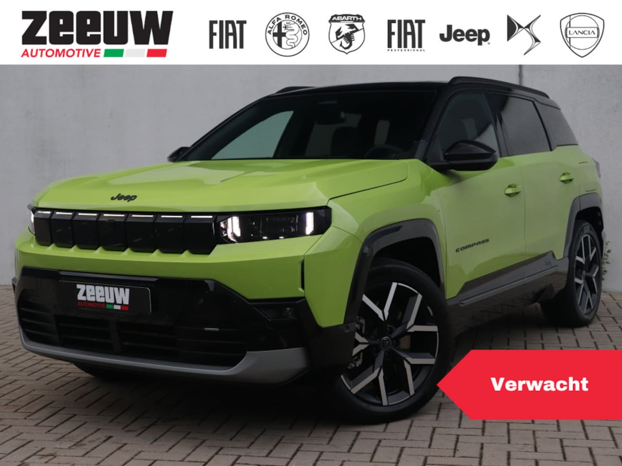 Jeep Compass - First Edition 74 kWh | Nu te bestellen bij Zeeuw Automotive - AutoWereld.nl