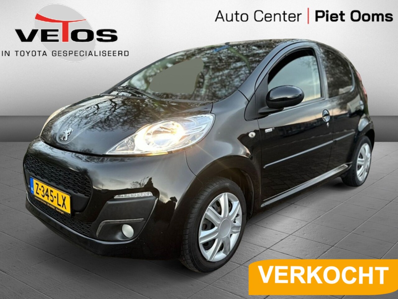 Peugeot 107 - 1.0 Black & Silver - AutoWereld.nl