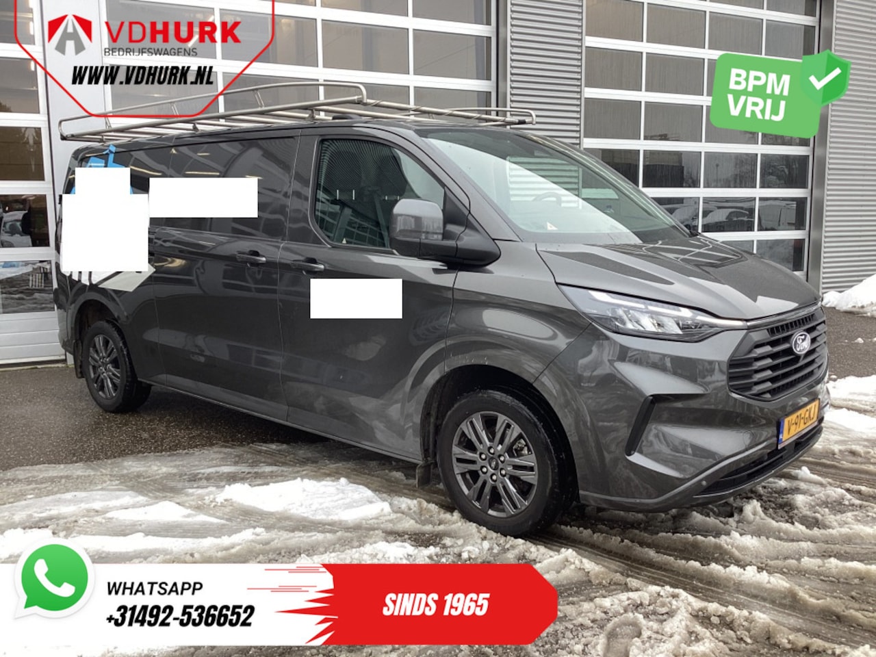 Ford Transit Custom - 2.0 TDCI L2 Aut. Limited Garantie tot 8-'29/ NL Auto/ LED/ Carplay/ Alarm III/ 2.5t Trekve - AutoWereld.nl