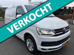 Volkswagen Transporter - 2.0 TDI 150 pk highline Elek, schuif deur parelmoer wit