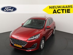 Ford Kuga - 2.5 PHEV 225 pk Vignale | Trekhaak | Leder | Winter Pack | Adapt. Cruise | Camera | Elek.